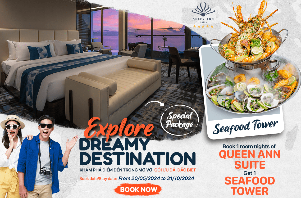 QUEEN ANN SPECIAL Grilled Seafood Tower - A UNIQUE EXPERIENCE